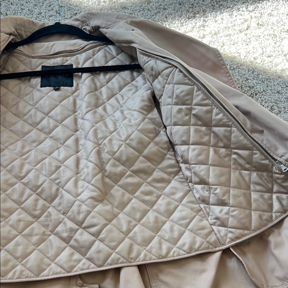 Talbots Tan Trench Coat - Picture 4 of 7